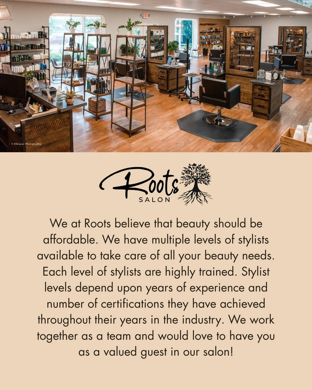 Ready to schedule your next appointment? We make it easy.

💻 Book online anytime:
loveroots.salon &rarr; Click Book Now

📞 Call the salon:
717-761-0777

Our front desk team is happy to help you find the right service, stylist, and time that works b