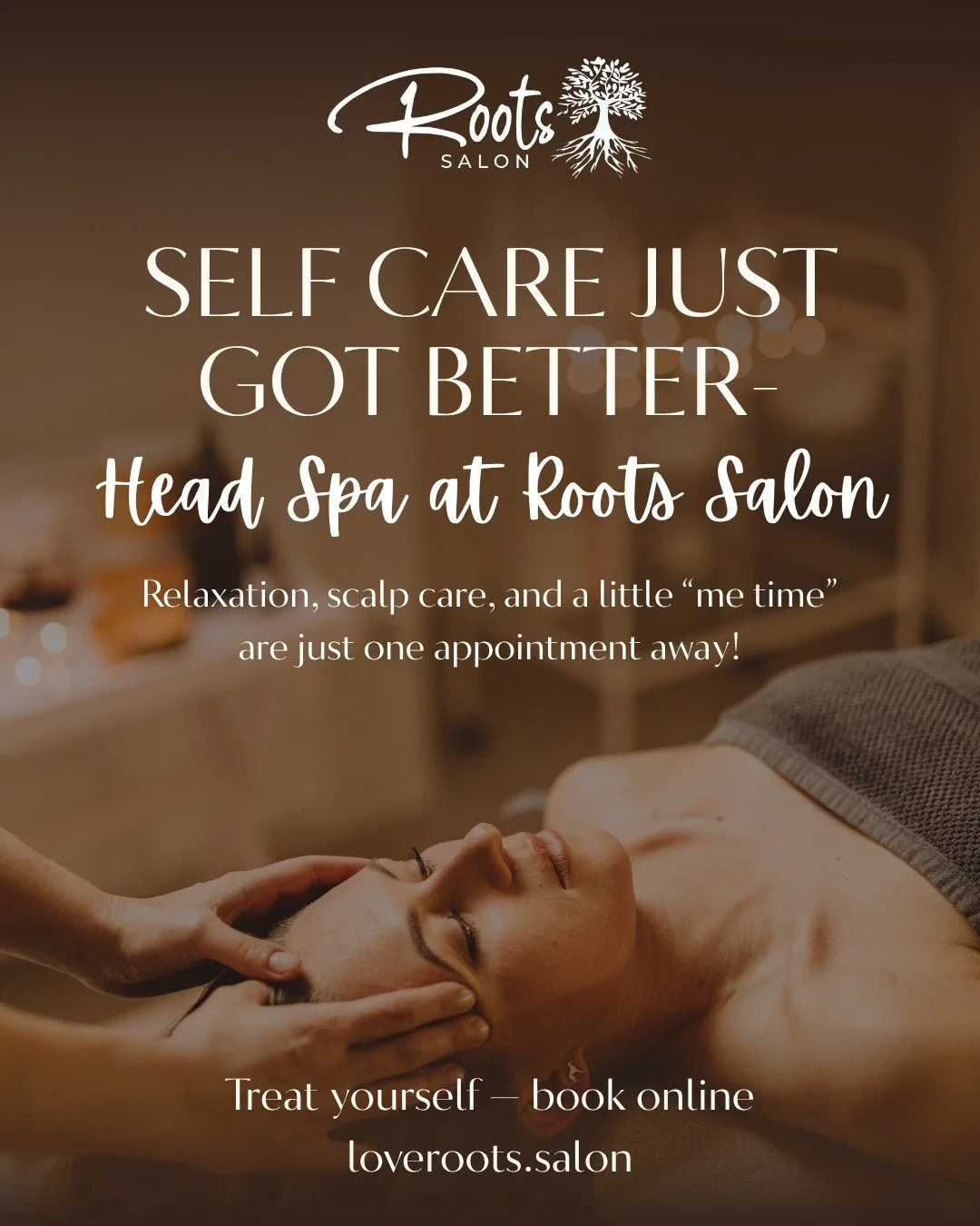 If your scalp&rsquo;s been feeling dry, your hair a little off, or you just need a moment to relax&hellip; a Head Spa at Roots might be exactly what you need. 🤍

It&rsquo;s one of those services that feels amazing and actually supports the health of