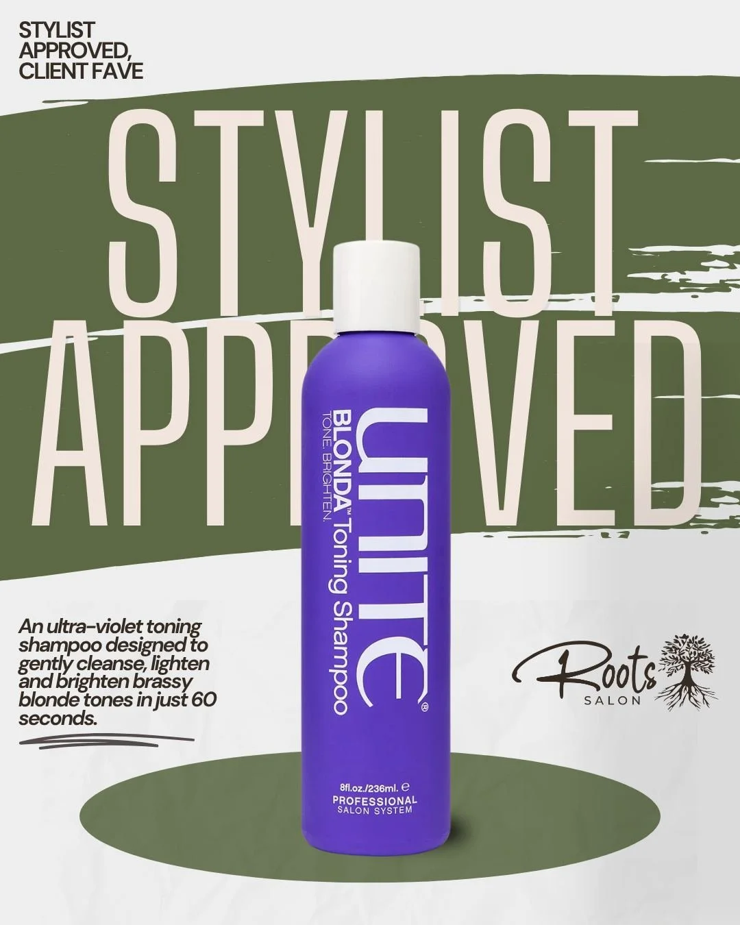 Blondes, this one&rsquo;s for you 💜✨

If brassiness has been creeping in, we&rsquo;ve got your fix. This ultra-violet toning shampoo helps gently cleanse while brightening unwanted yellow and orange tones in as little as 60 seconds.

Perfect for kee