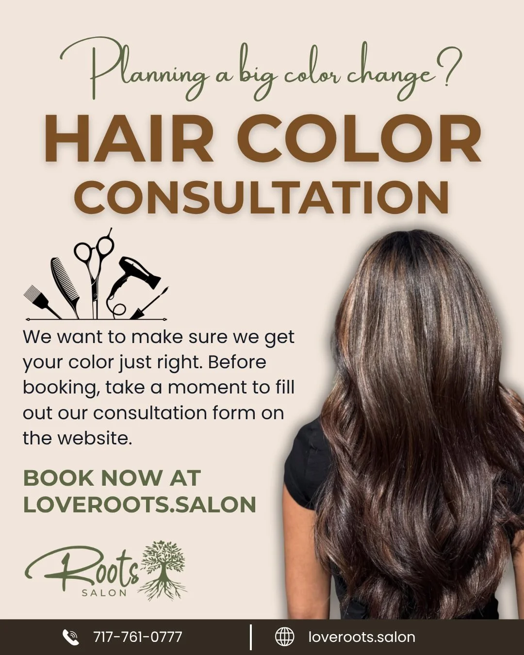 Thinking about changing up your color but not sure where to start? That's exactly what our color consultations are for. Before you ever sit in the chair, we want to take the time to understand your hair history, your goals, and what's actually going 