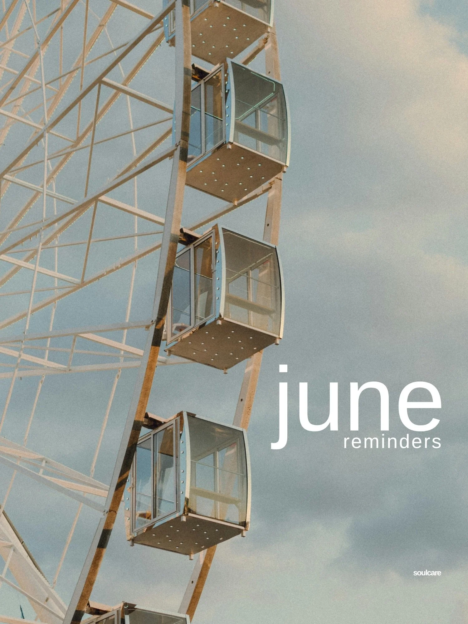 We hope that June is everything you want it to be. 

🔗 soulcarecollective.org