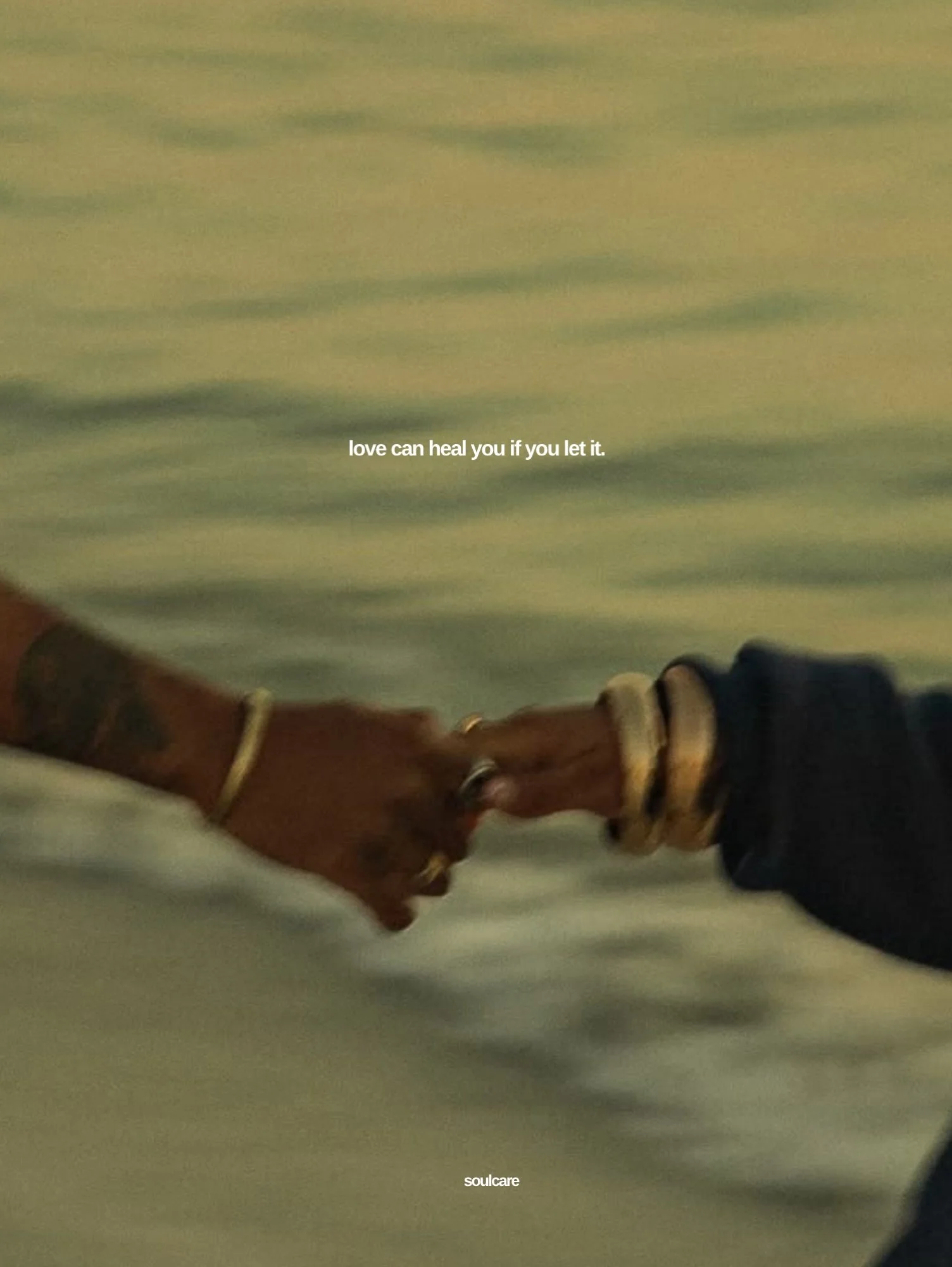 let love in. 

www.soulcarecollective.org