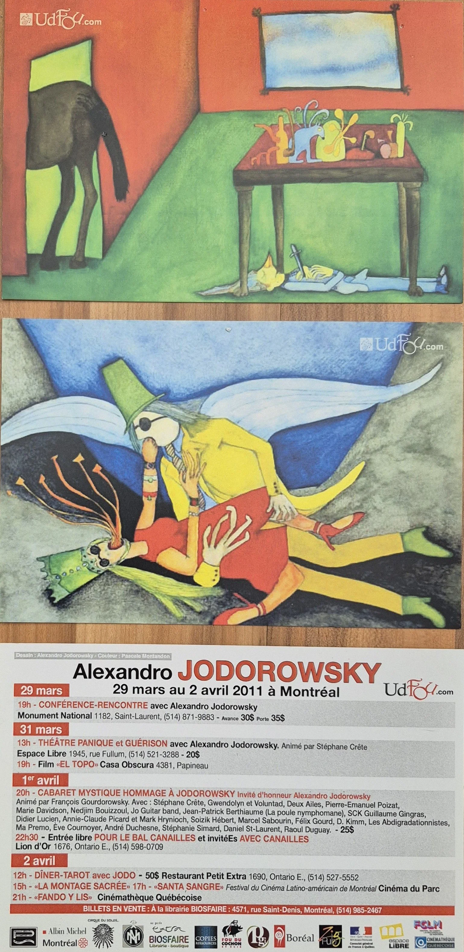 Jodorowsky à Montréal 2011