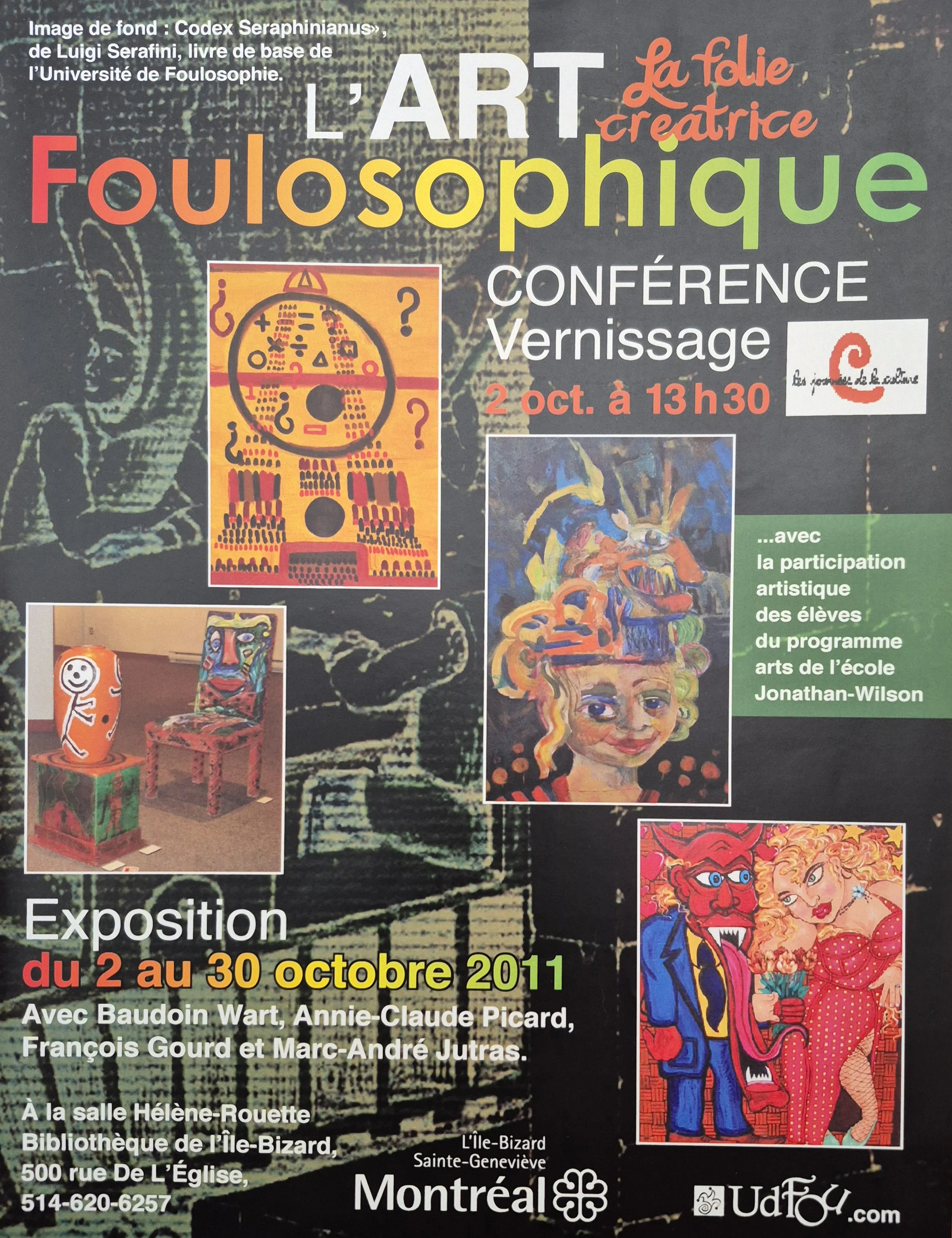 Exposition Bibliothèque Île-Bizard