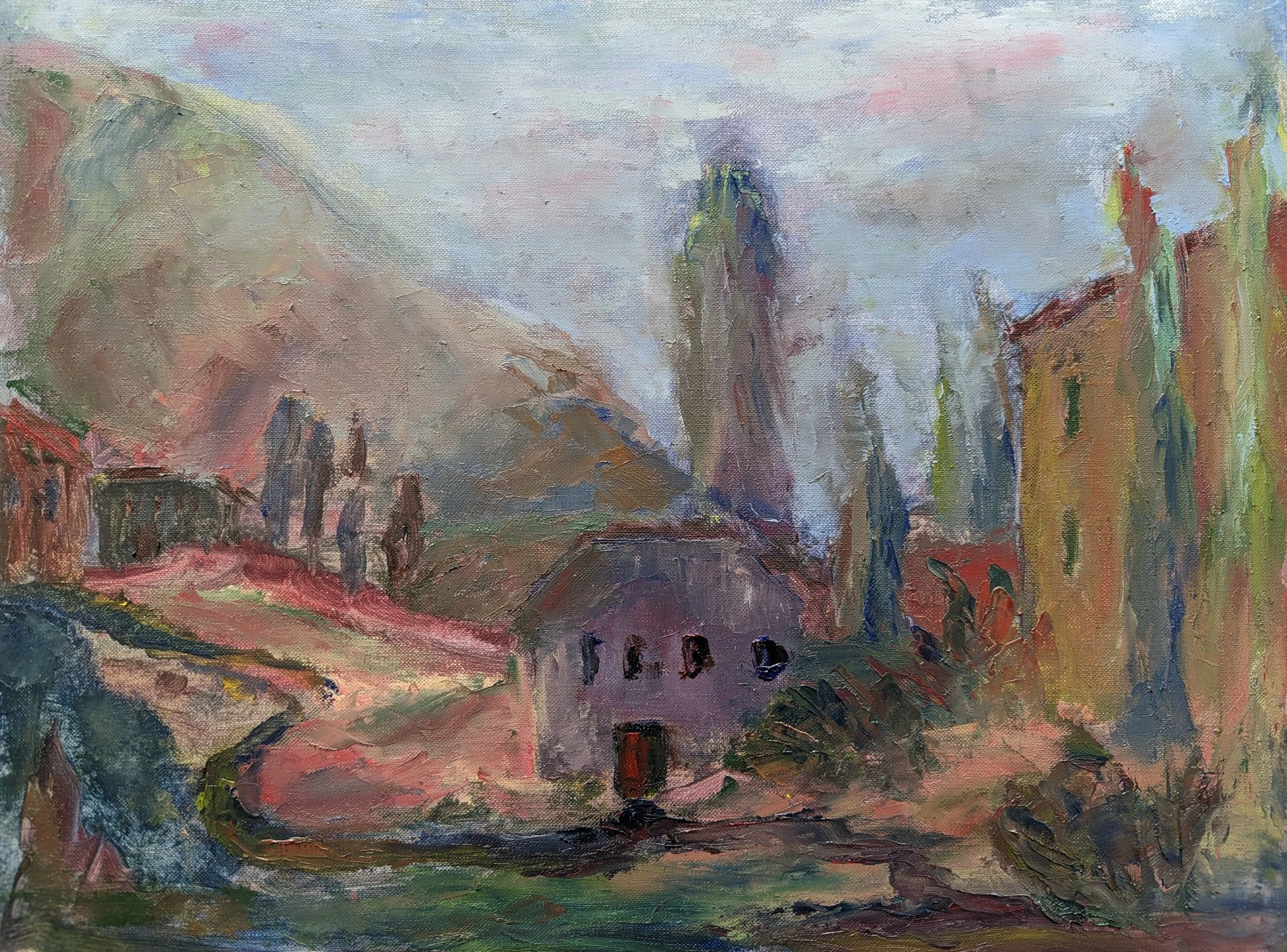 40*30 Oil on paper (150€)