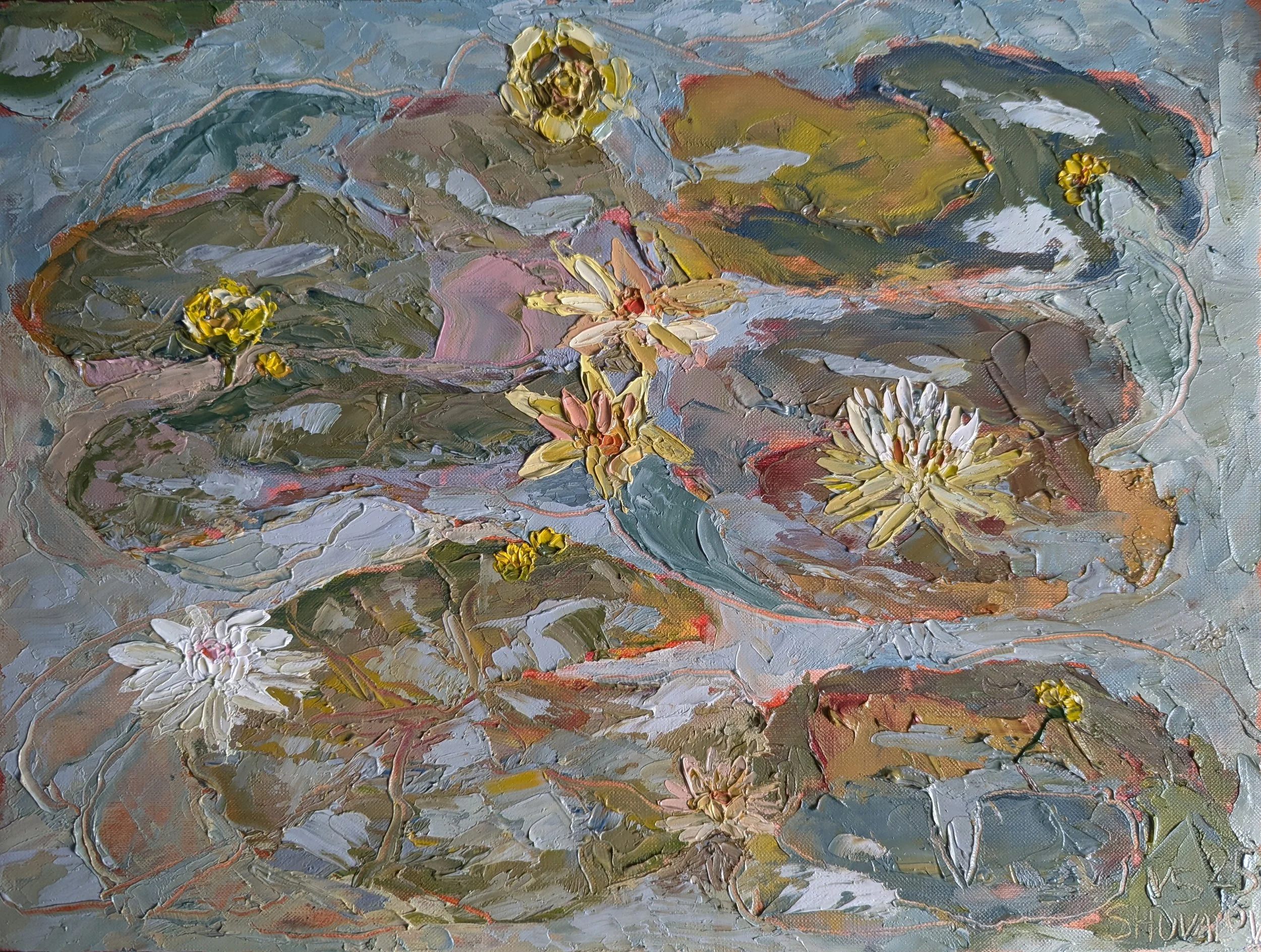 40*30 Oil on paper (200€)