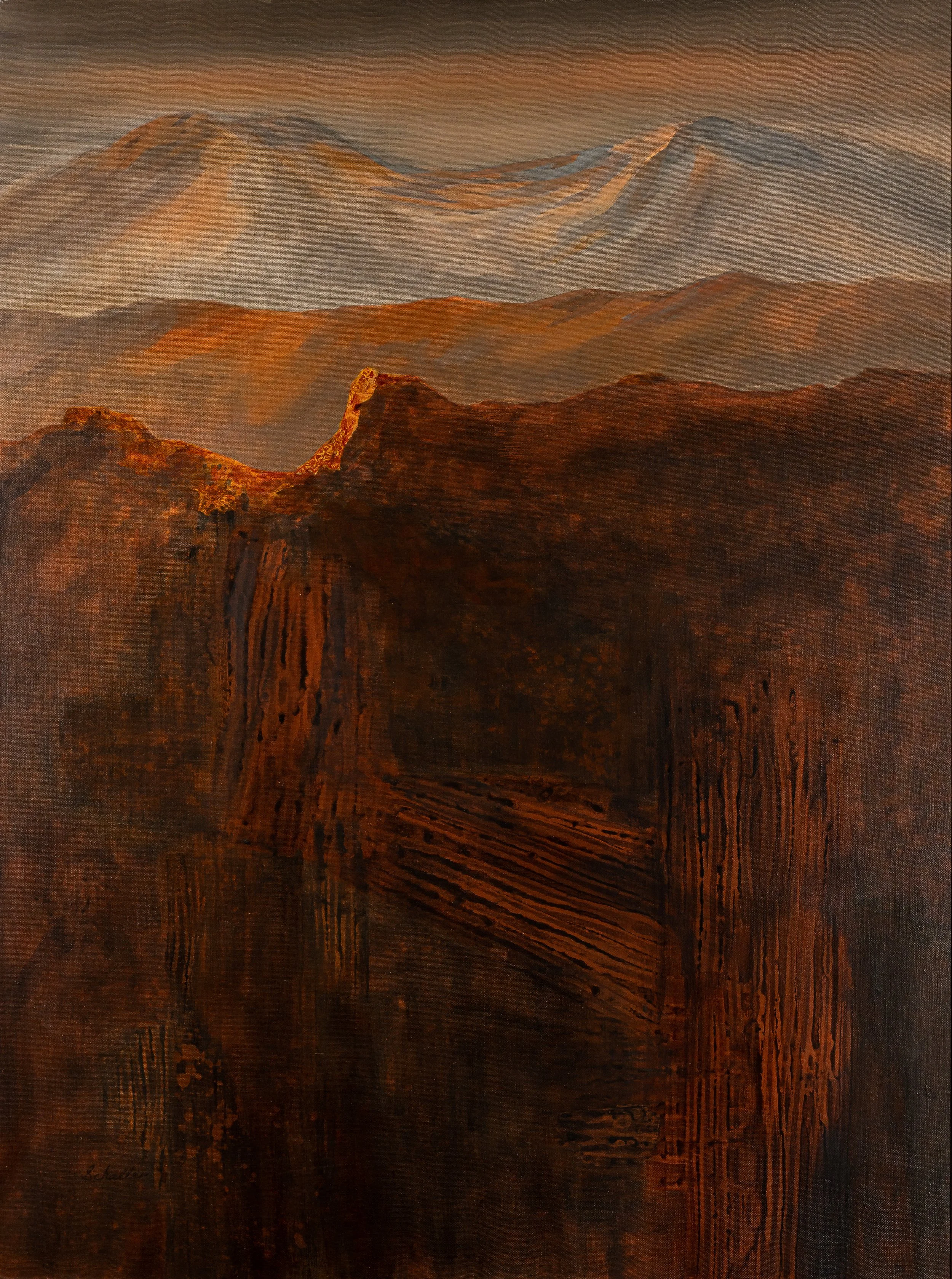 Canyon Lands I - 
Acrylic on Canvas
30x40
