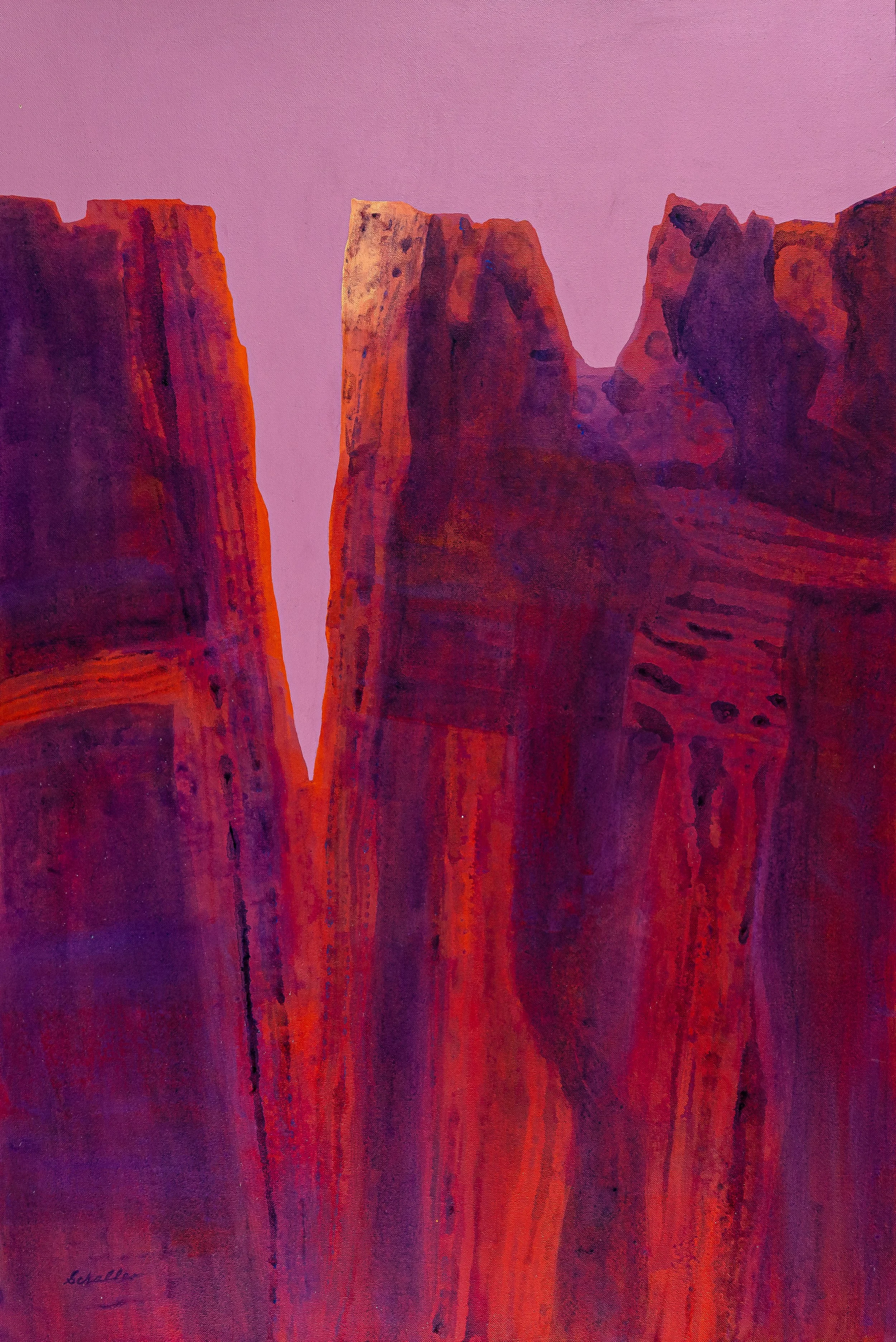 Untitled #14 - 
Acrylic on Canvas
24x36