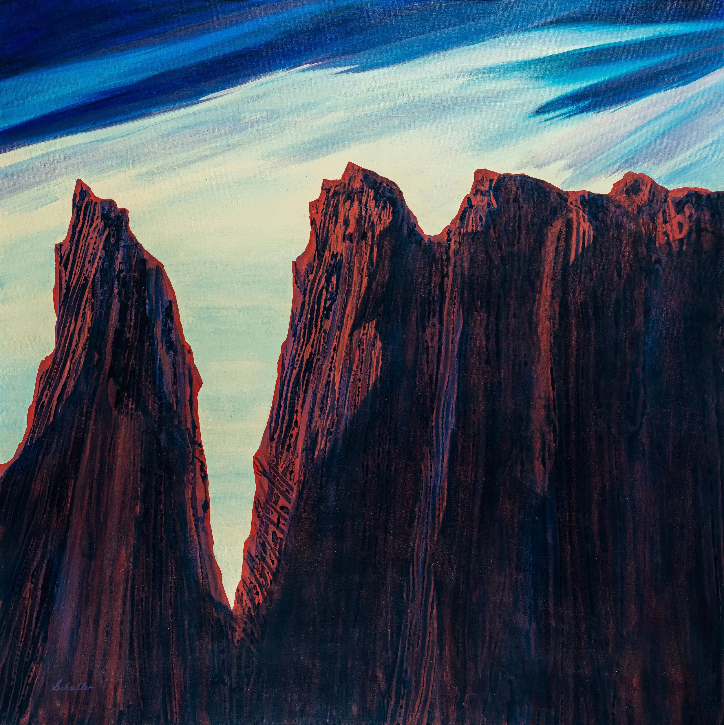 Untitled #6 -
Acrylic on Canvas
36x36
