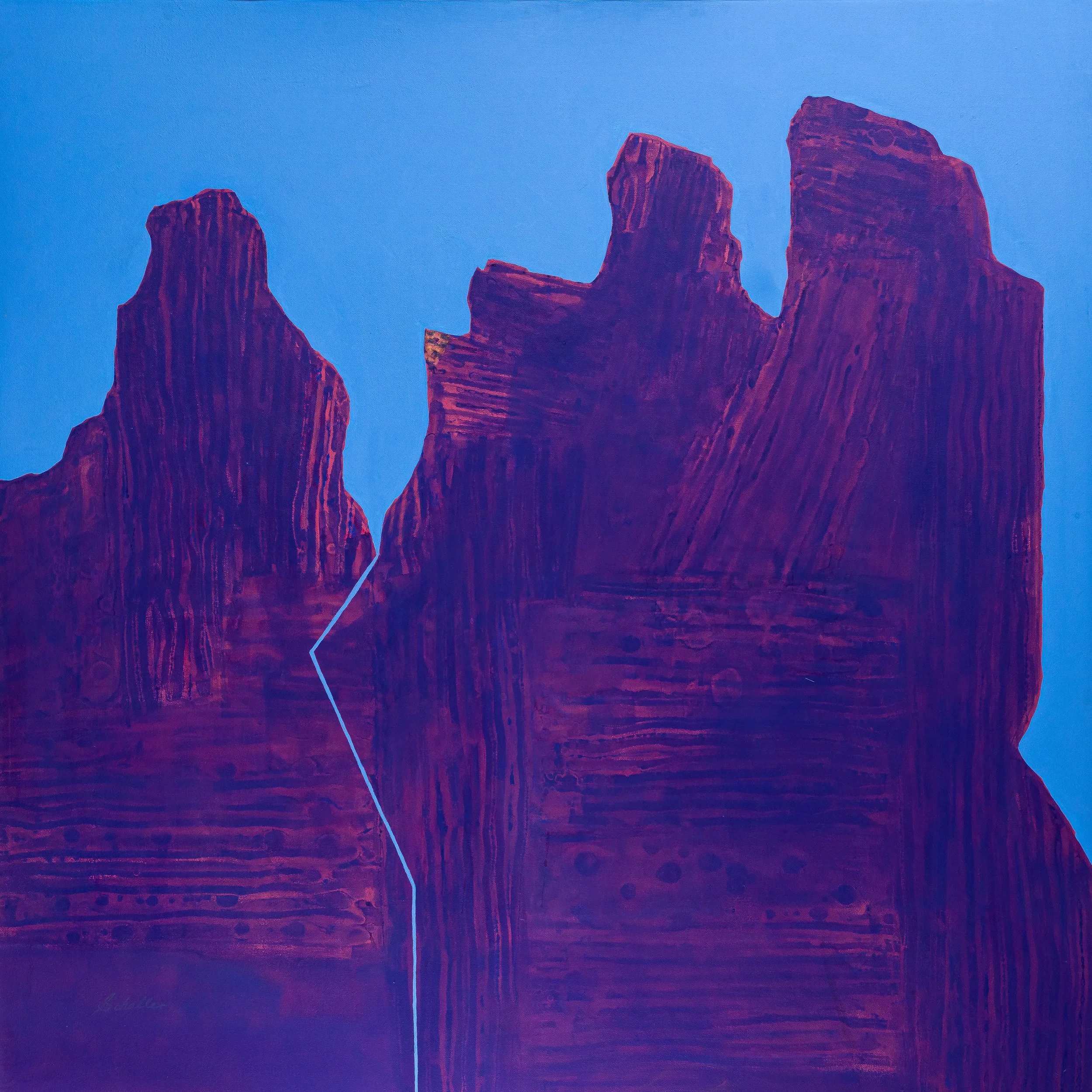 Western Tapestry V -
Acrylic on Canvas
36x36