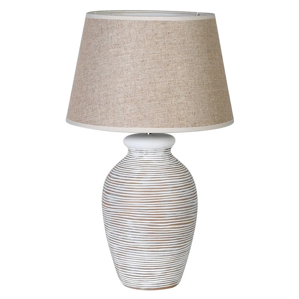 Table Lamp with Linen Shade