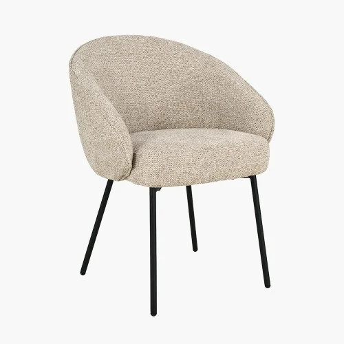 Textured chenille Dining chair