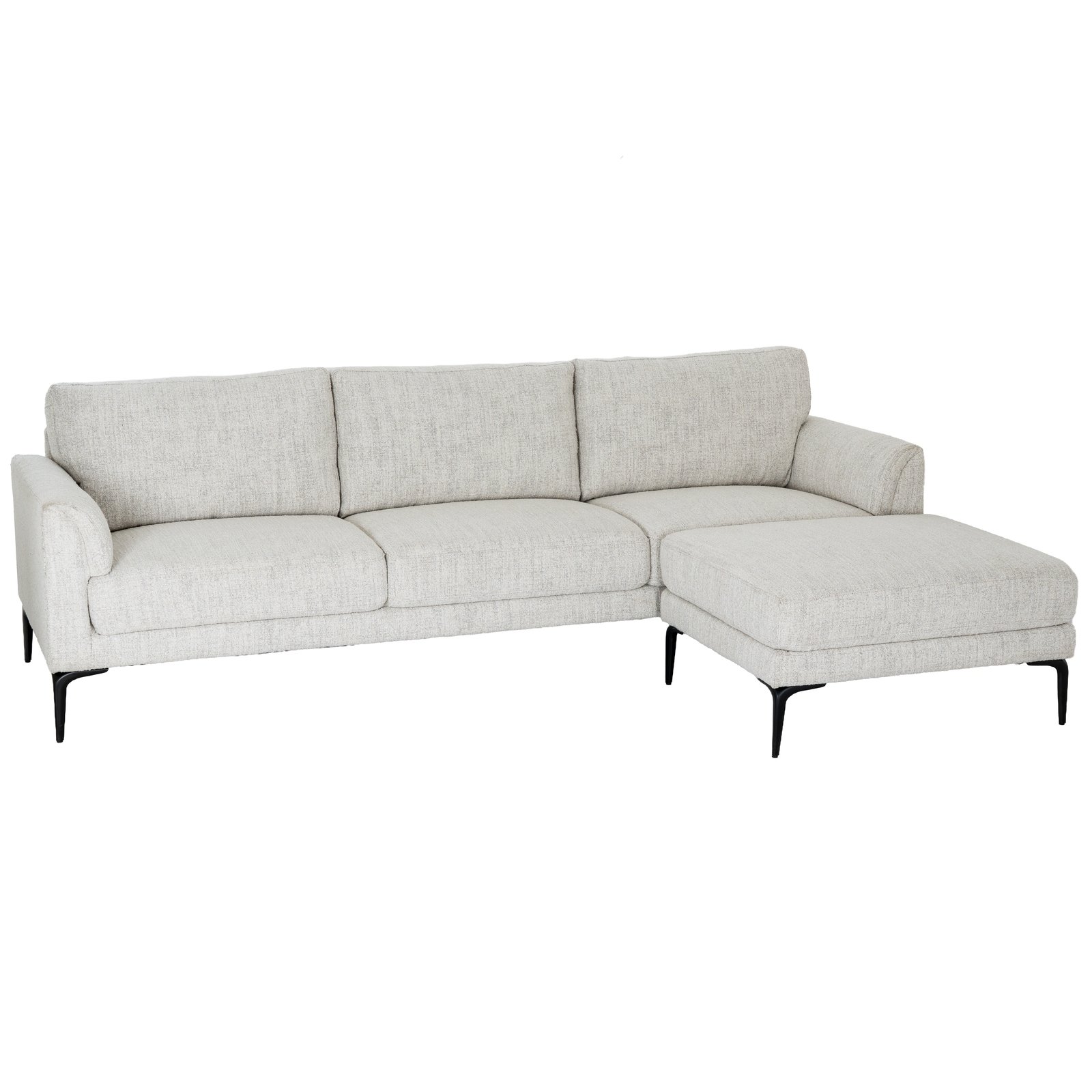 Three Seater Sofa With Footstool