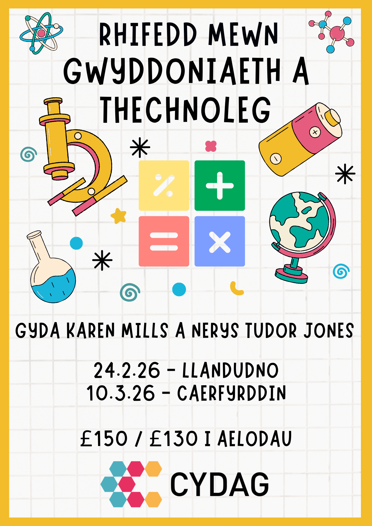 Rhifedd mewn Gwyddoniaeth a Thechnoleg&nbsp;