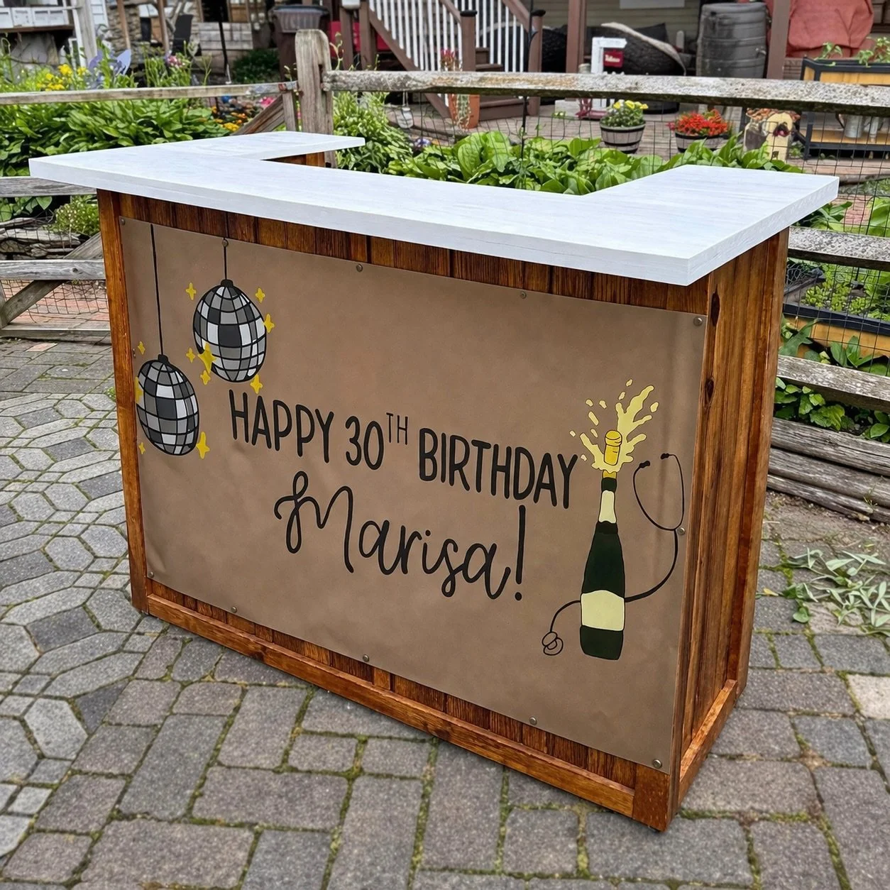 We&rsquo;re excited to partner with @bannersbymag for all of your custom, hand-painted, banner needs! Perfect for birthdays, weddings, showers, and more! If interested in adding this to your event package, make sure you select it as an &ldquo;add on 