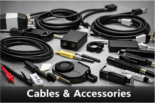 Image of cables and accessories to recycle