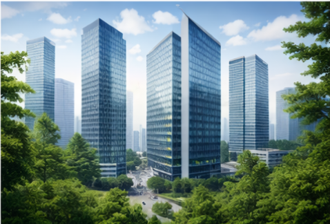 Image of city buildings