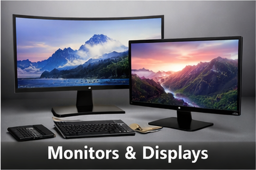 image of monitors to recycle