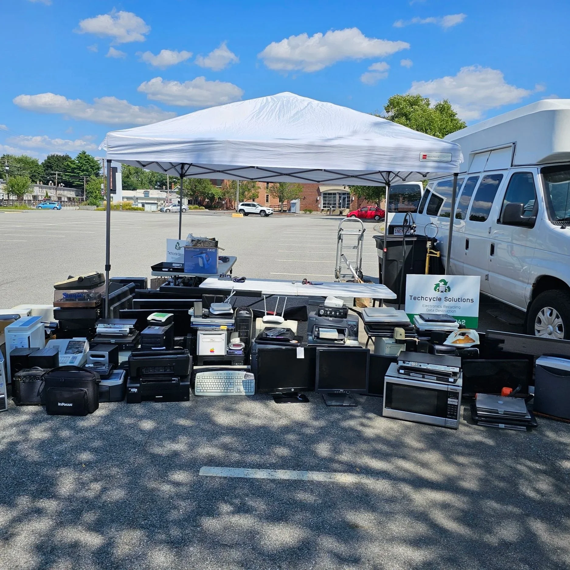 End of the Maynard e-waste event