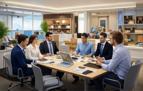 Image of business people meeting