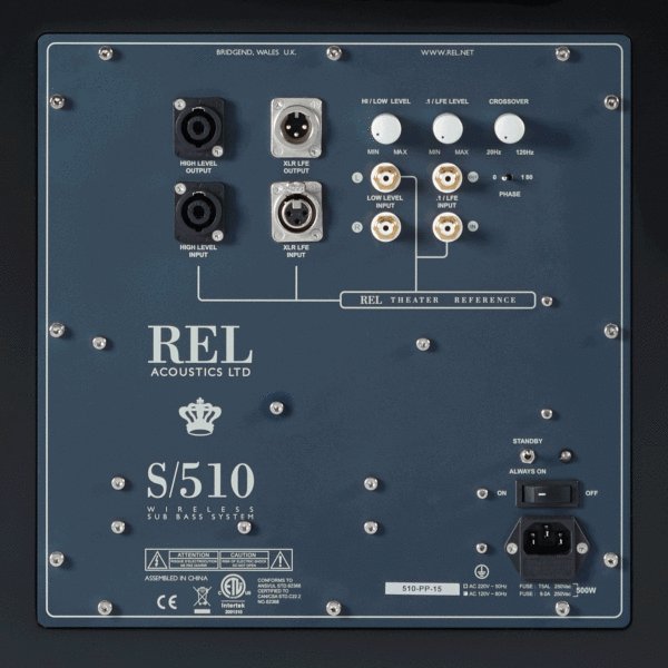Walden High-End Audio REL S/510 Subwoofer