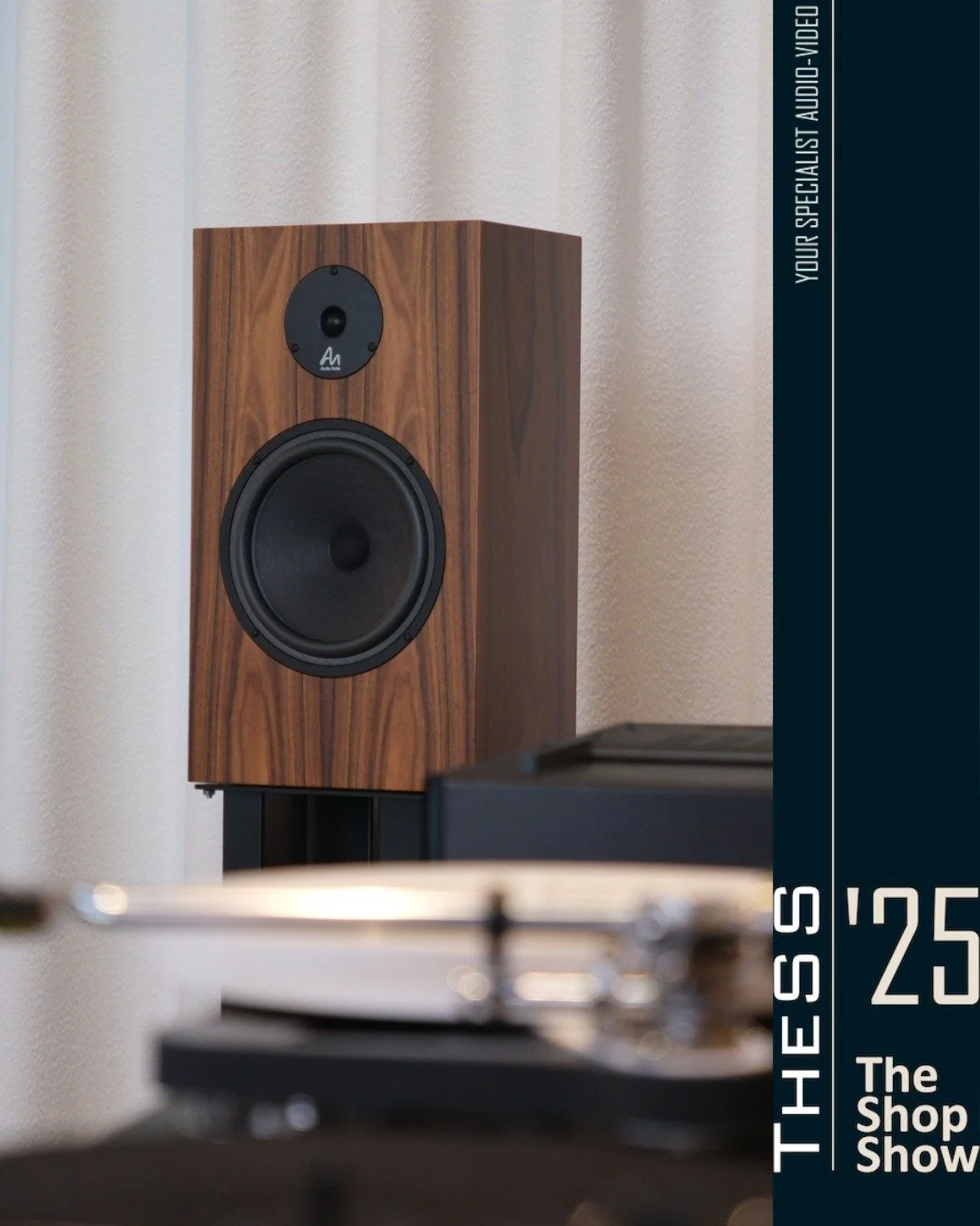 Discover the full Audio Note speaker line at Thess &rsquo;25.

-&gt; Revolutionary design inspired by Peter Snell
-&gt; Hand-built in Austria with the finest components
-&gt; High-efficiency, perfect for tube or solid-state amps

#audionote_uk #louds