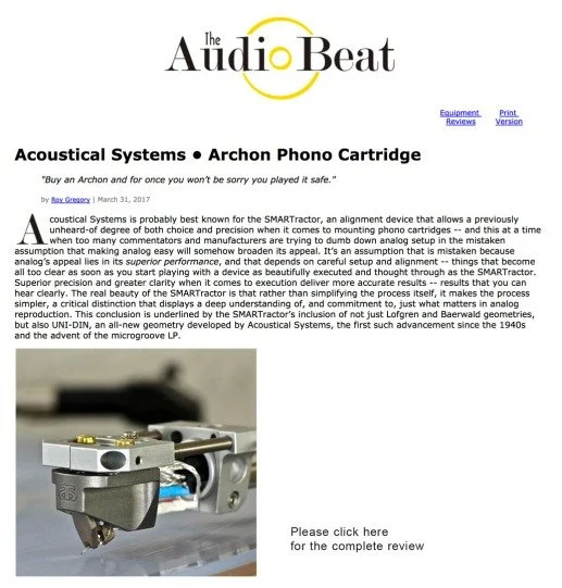 Walden High-End Audio Acoustical Systems Archon Phono Cartridge