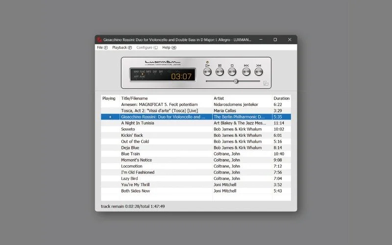 Walden High-End Audio Luxman D-03R CD-player