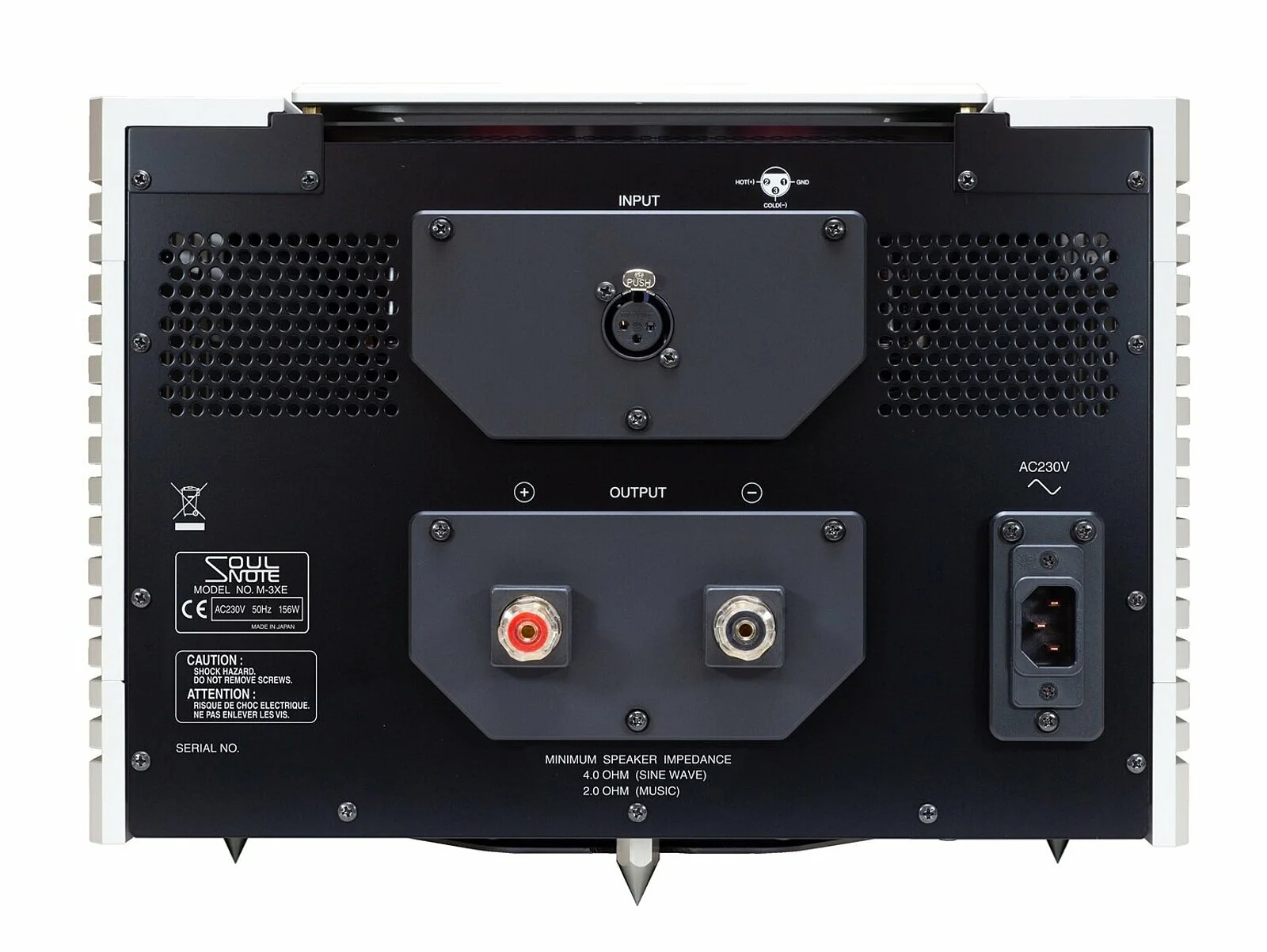 Walden High-End Audio Soulnote M-3X Monoblock Power Amplifier