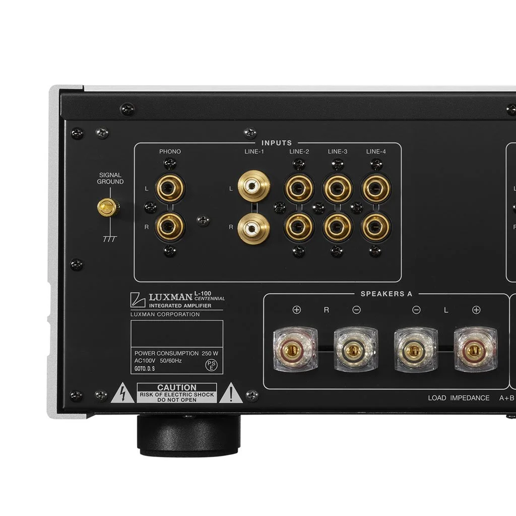 Walden High-End Audio | LUXMAN L-100 Centennial Integrated Amplifier