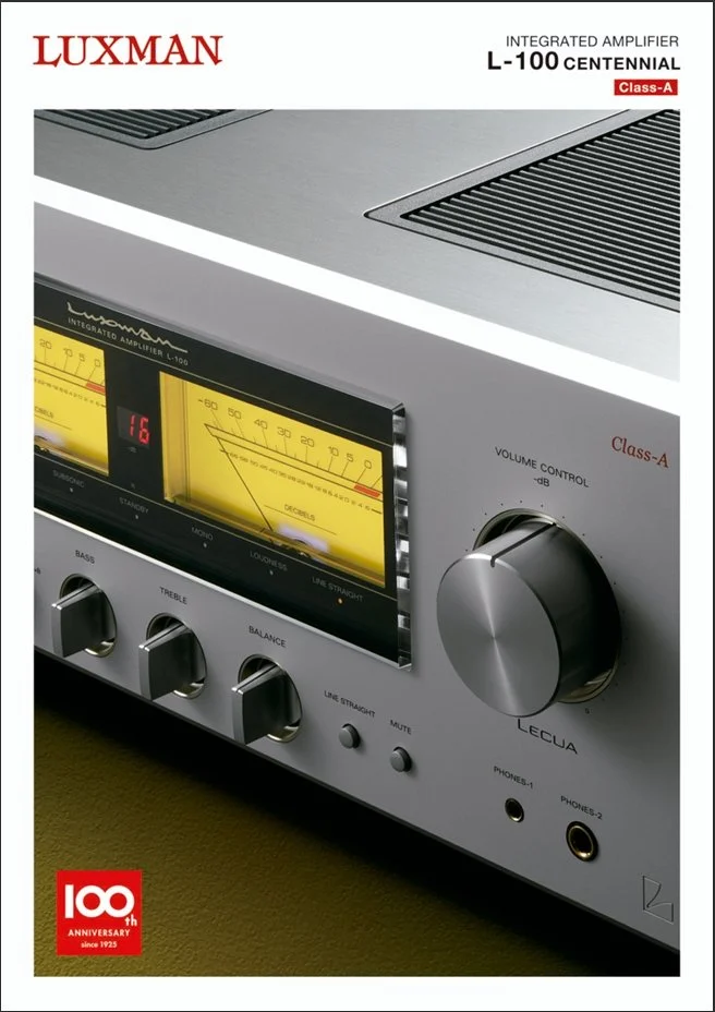 Walden High-End Audio Luxman L-100 Centennial Amplifier