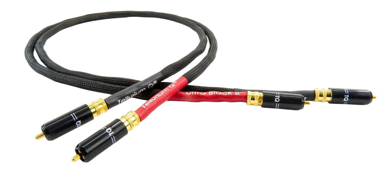 Walden High End Audio Tellurium Q Ultra Black II RCA Cable