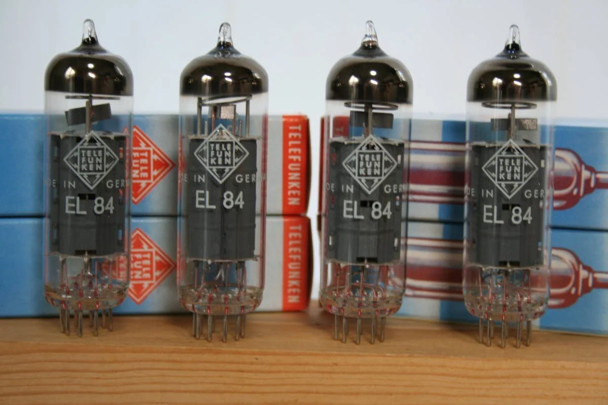 Walden High-End Audio Blog, The EL84. Gracious Sound from a Small Tube. Amplifier Tubes/Valves at Walden High-End Audio/Hi-Fi Shop. Tubes/Valves Tervuren/Brussels.