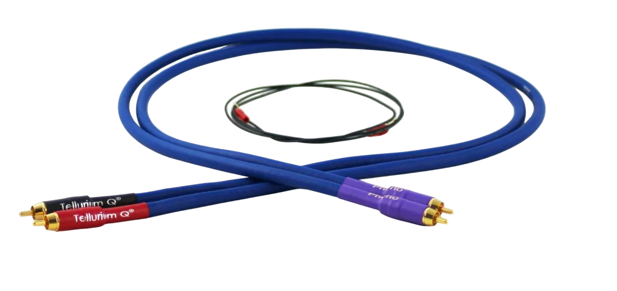 Walden High-End Audio Tellurium Q Blue Phono RCA-RCA Cable