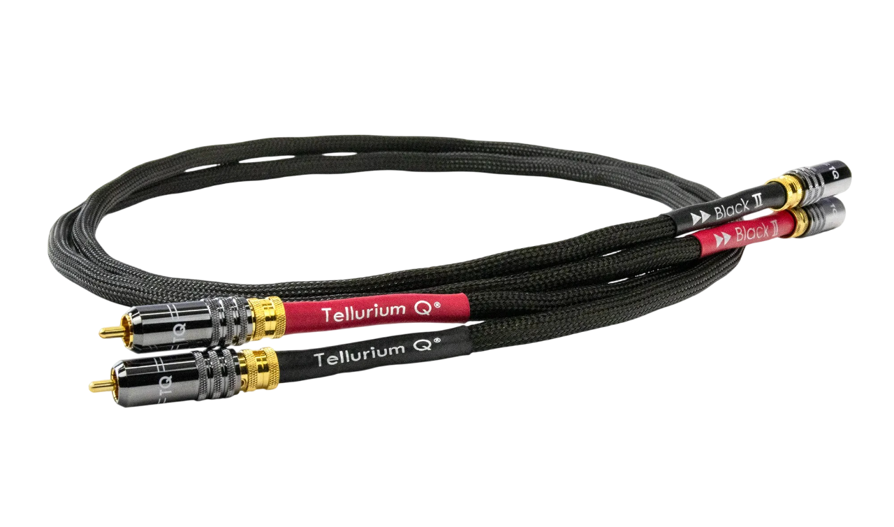 Tellurium Q Black II RCA Analogue Interconnect