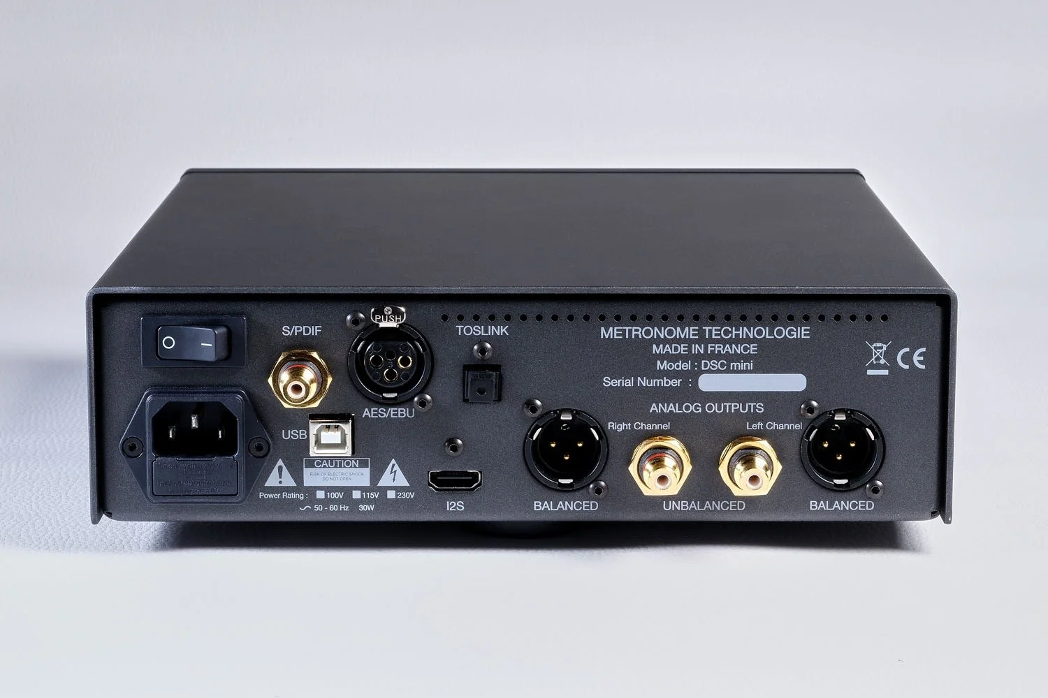 Métronome DSC Mini DAC Digital-to-Analogue Converter at Walden High-End Audio, HiFi Shop Tervuren, Digital-to-Analogue Converters (DACs) Brussels