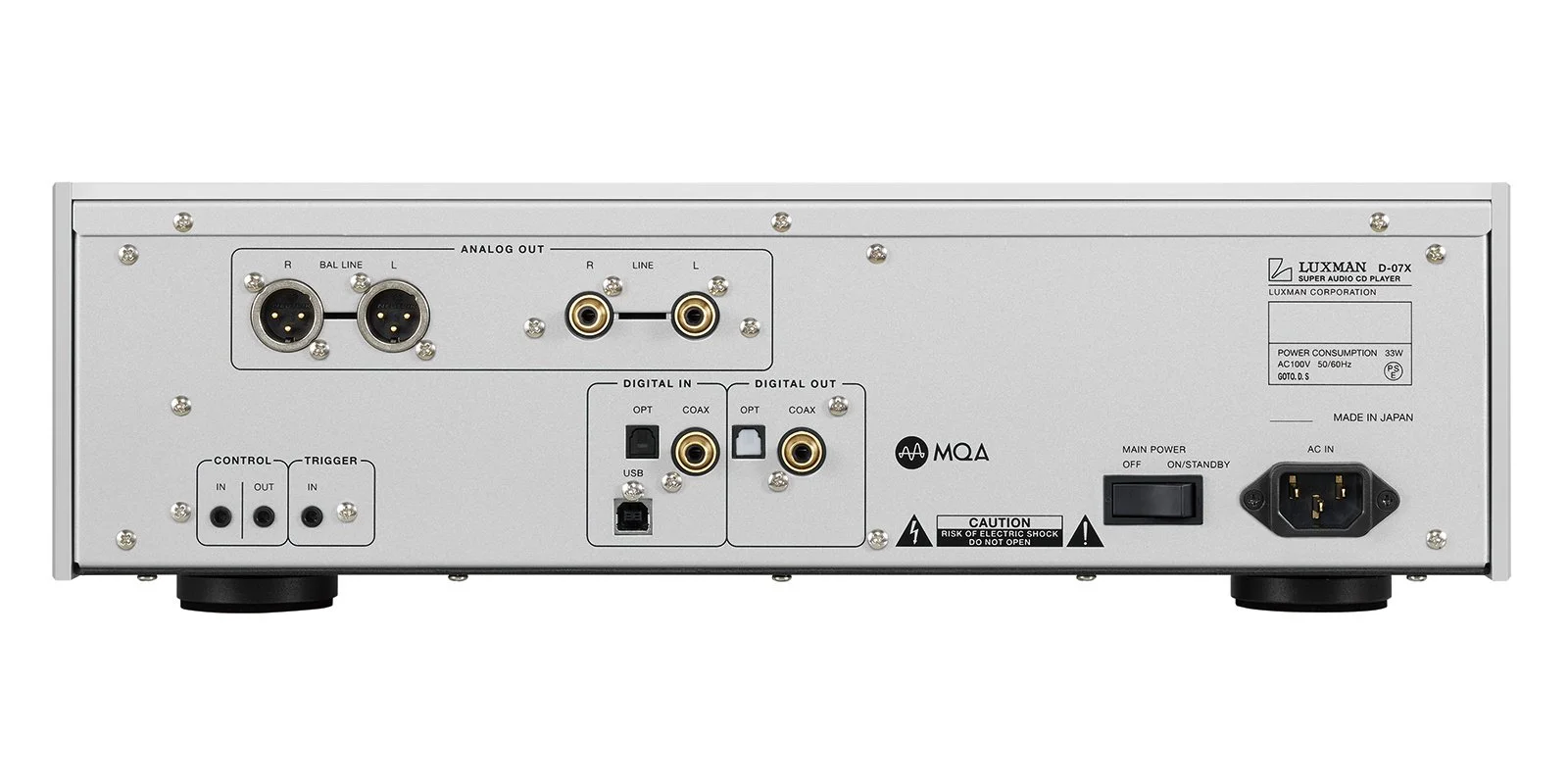 Walden High-End Audio LUXMAN D-07X CD Player