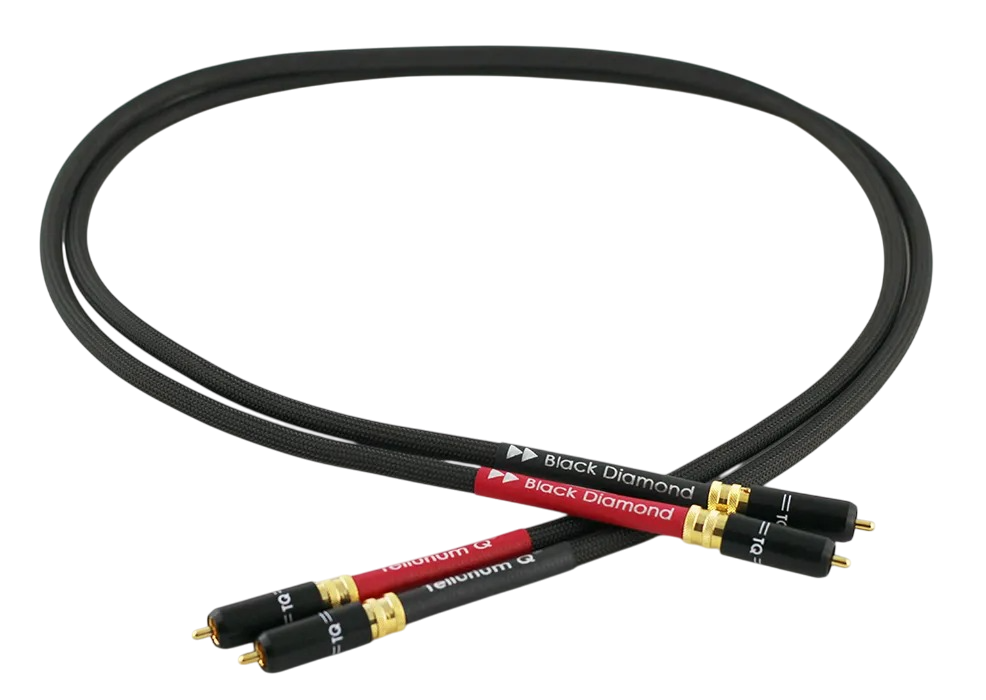 Walden High End Audio Tellurium Q Black Diamond RCA Interconnect