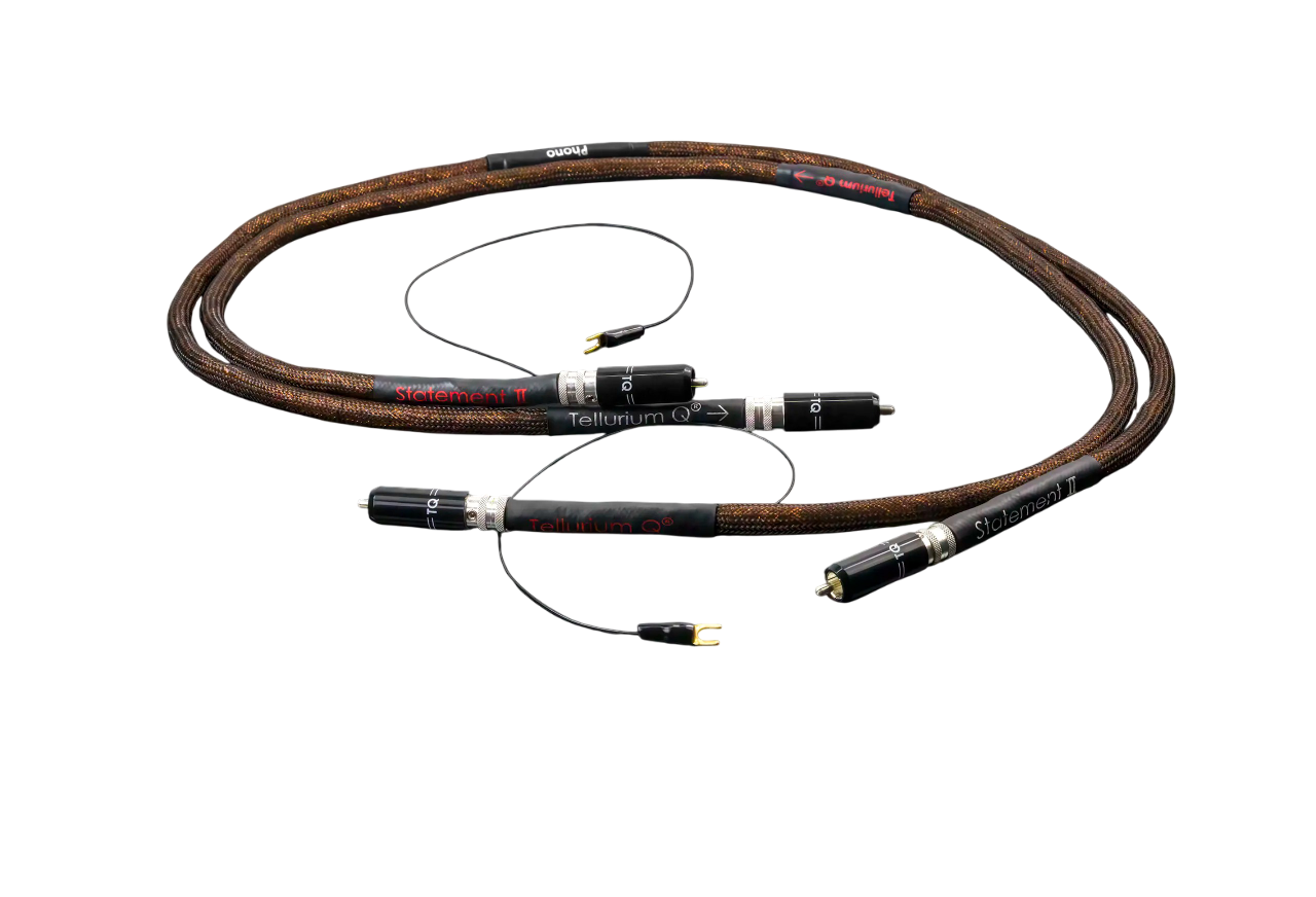 Walden High-End Audio Tellurium Q Statement II DIN to RCA Phono Cable