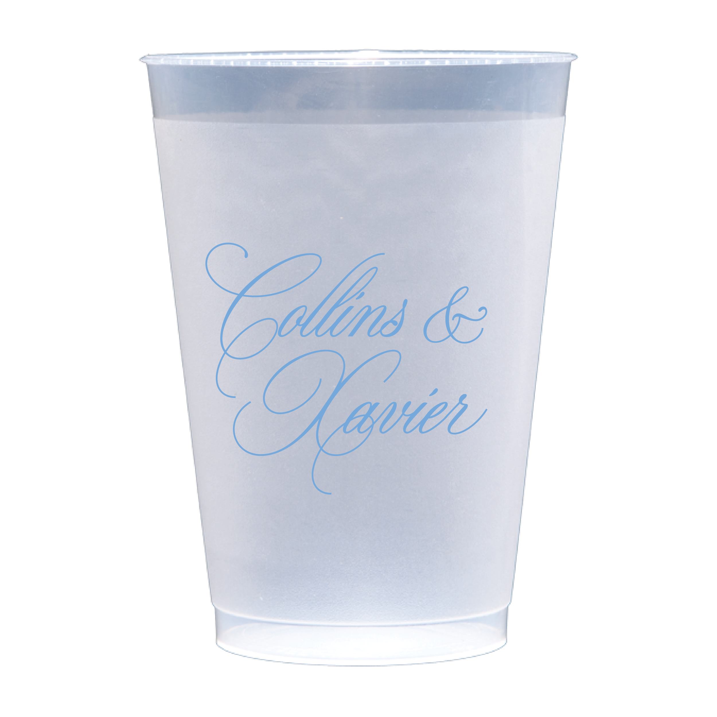 The Collins Cup Design Frosted Cups