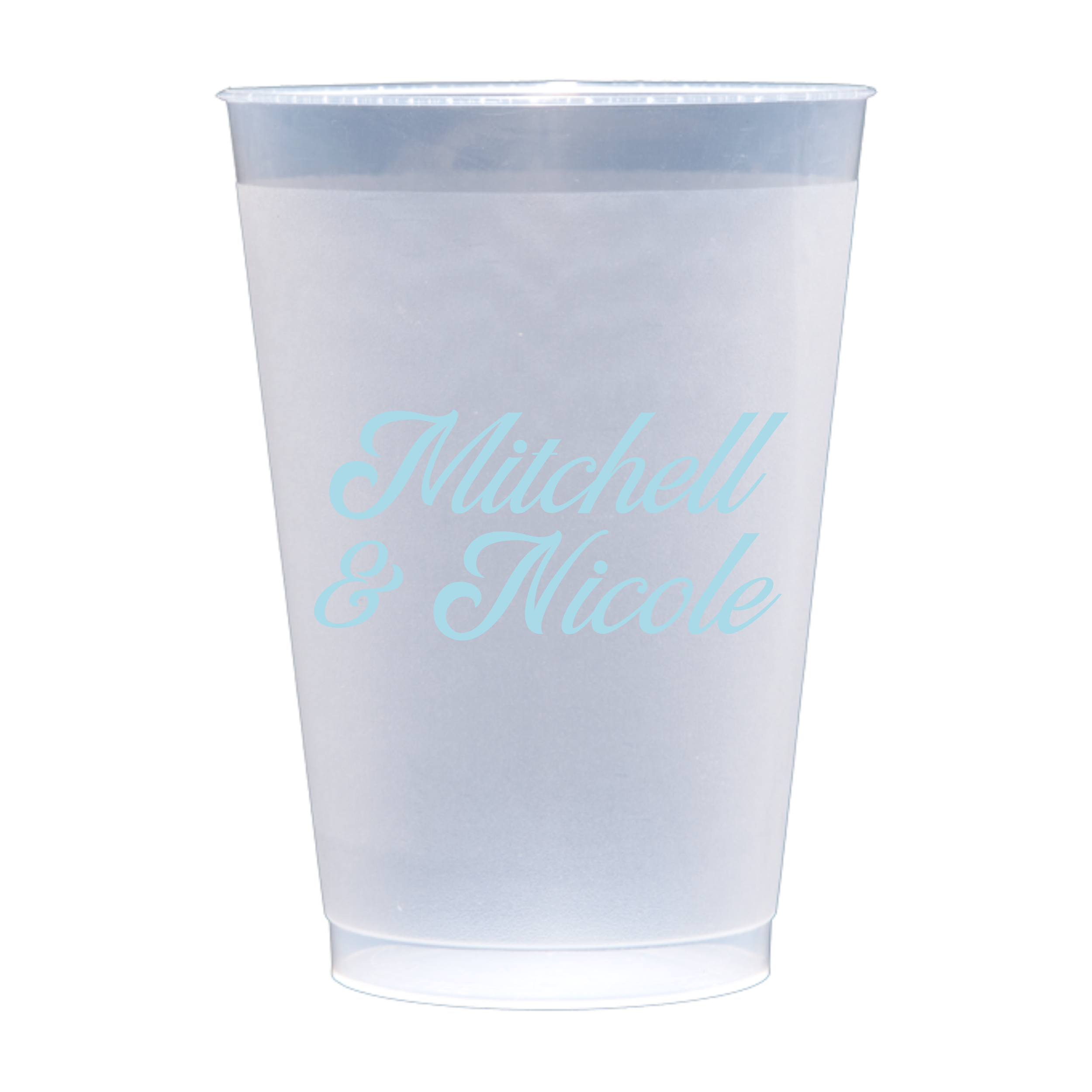 The Mitchell Cup Design Frosted Cups