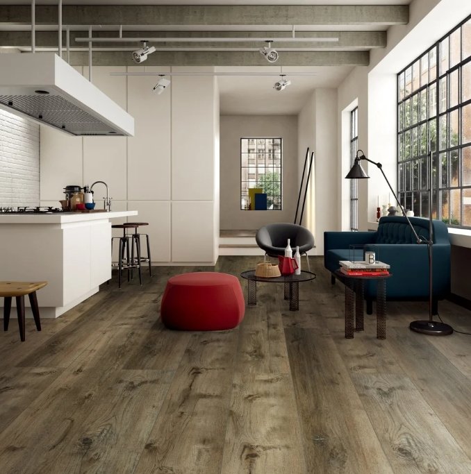 Brandon Co. Diamond Living Residential Luxury Vinyl Plank / Collection: 9 1/4” Rome XL Collection with PAD / Color:  Luni XL / (Available in a click or glue down!) Click on picture above to see an enhanced view!