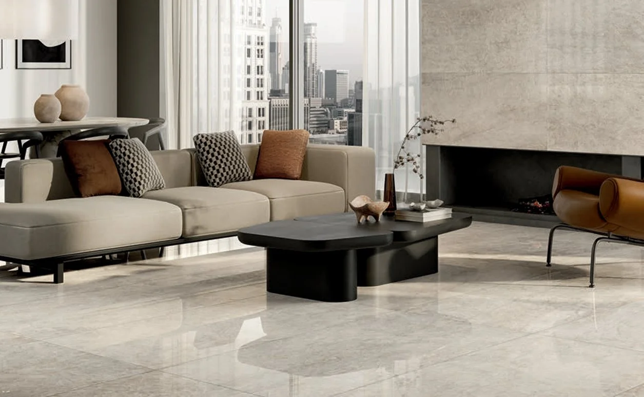 Bolick Dist. Del Conca Residential Porcelain Tile / Collection: Nature / Color: Taj Mahal -SKU: NA01 / Size: 24" x 48" - (Available in more sizes!) / No link available to see enhanced view! 