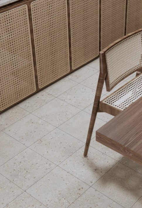 Esmer Residential Porcelain Floor Tile / Collection: Anvaya / Color: Aster Matte / SKU:  F44ANVAAS1212M / Size: 12" x 12" - (Available in more sizes!) / Click on picture above to see enhanced view! 