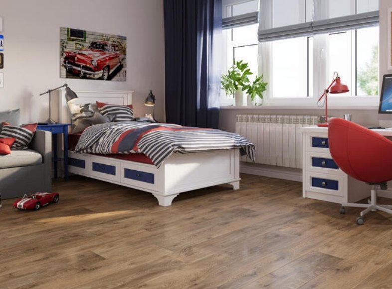 BeauFlor Luxury Sheet Vinyl (Linoleum) / Collection: Metro + / Color: Station Oak Peanut 631M / (Available in 12' Foot Rolls) / (Available in 6 other colors!) / Click on picture above to see additional colors! 