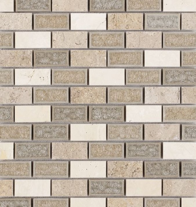 Elysium Residential Mosaic Tile (*ARM 13) / Collection: Swiss / Color: Brick - SKU: M451 / Size: "11.75 x 11.75" - (Only size available!) / Click on picture above to see enhanced view! 