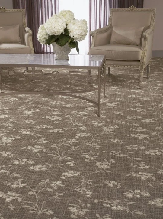 Milliken Callaway Designs Residential Carpet / Collection: Willowcrest / Color: Muslin / (Also available in 8 other colors!) / Please see display inside showroom for additional colors! /

*This is a considered a custom carpet order and takes 3-5 week