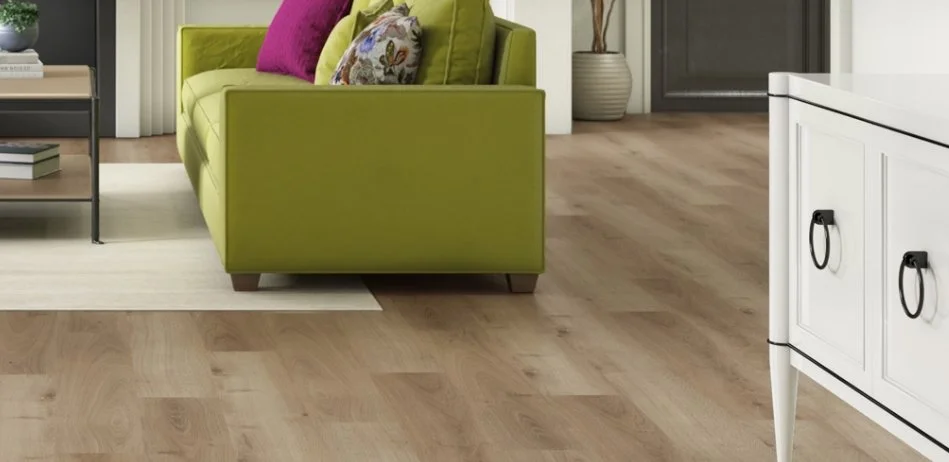 NovaFlor Residential Luxury Vinyl Plank / Collection: Dansbee / Color: French Oak Fawn / (Available in click or glue down!) / Click on picture above to see enhanced view!