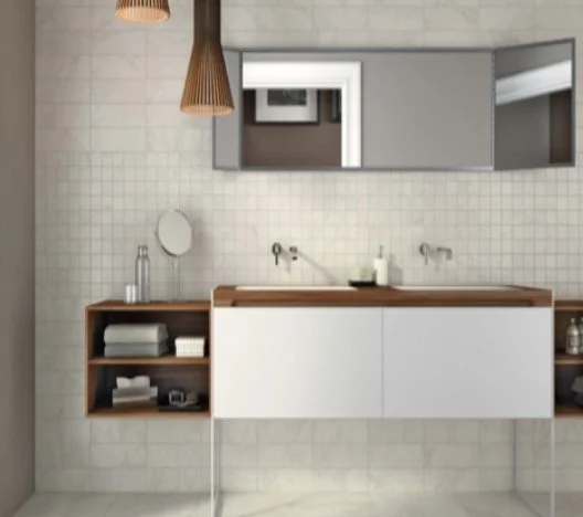 Viking Dist. ICTC Residential Porcelain Floor & Wall Tiles / Collection:  Panaria-Suite / Color: Arabesque - SKU: PASUIARA412 / Size: 4" x 12" - (More sizes available!) / No link available to see enhanced view!