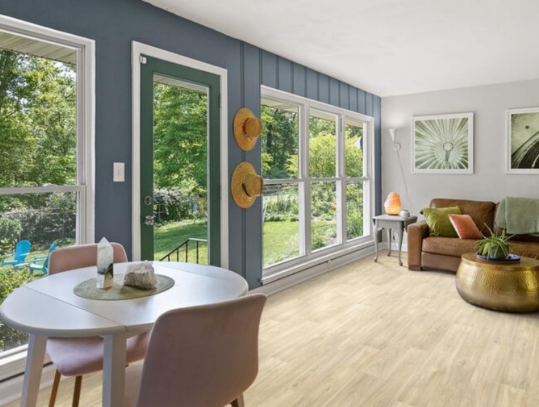 BeauFlor Luxury Sheet Vinyl (Linoleum) / Collection: BlacktexHD / Color: Minimalist Butter 162M / (Available in 13'2 Foot Rolls) / (Available in 6 other colors!) / Click on picture above to see additional colors!